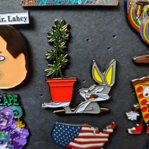 Weed Grower Pin. Limited Edition 500 (Heady Enamel Music Festival Hat Pins)